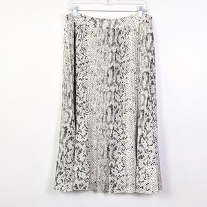 J. Crew Animal Print Pleated Mini Skirt NWT